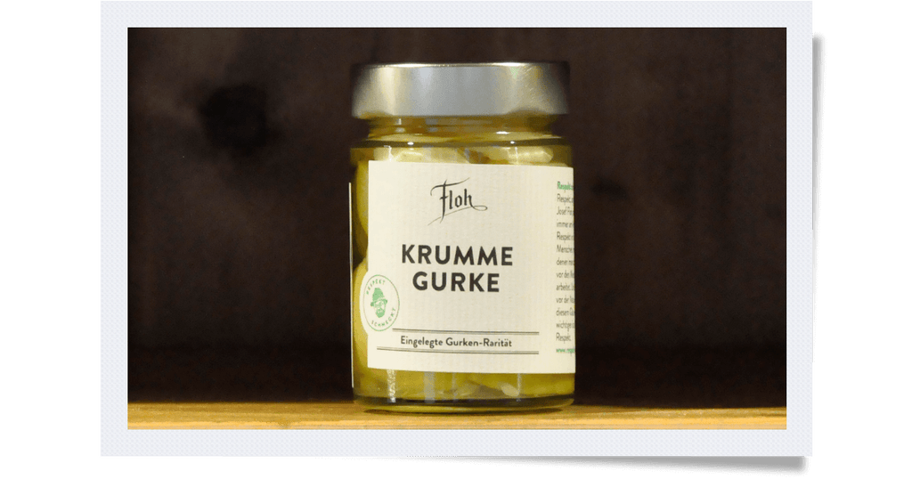 Eingelegte Gurken "Krumme Gurke"